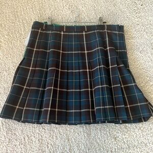 Aritzia Juliet skirt new with tags blue/brown